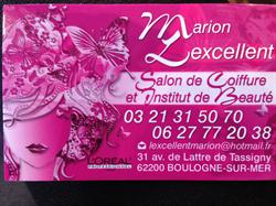 SALON MARION LEXCELLENT, Boulogne-sur-Mer - Horaires d'ouverture