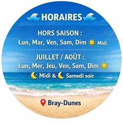 La Bonne Assiette, Bray-Dunes - Horaires d'ouverture