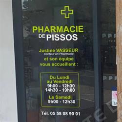 Pharmacie de Pissos, - Horaires d'ouverture