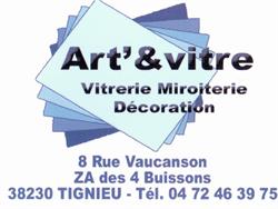 Art et Vitre, Tignieu-Jameyzieu - Horaires d'ouverture