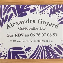 Goyard Alexandra, Saint-Brieuc - Horaires d'ouverture