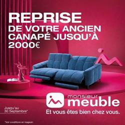 Monsieur Meuble Tours - Chambray-lès-Tours - Meubles - Canapés, - Horaires d'ouverture