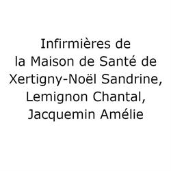 Cabinet infirmier - Noël, Jacquemin, Jacquot, Xertigny - Horaires d'ouverture