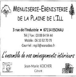 Menuiserie Ebénisterie de la Plaine de l'Ill, Eschau - Horaires d'ouverture