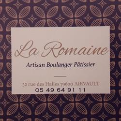 Boulangerie la Romaine, Airvault - Horaires d'ouverture