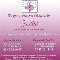 POMPES FUNEBRES REGIONALES ZELIE PERE ET FILS, Marans - Horaires d'ouverture