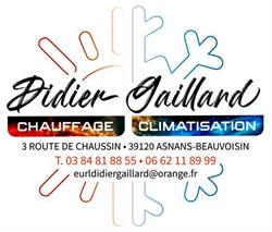 Didier Gaillard EURL, Asnans-Beauvoisin - Horaires d'ouverture