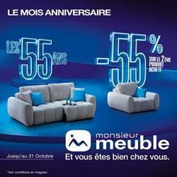 Monsieur Meuble Angers - Meubles - Canapés - Horaires d'ouverture