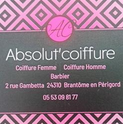 Absolut' Coiffure, Brantôme - Horaires d'ouverture