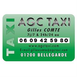 AGC Taxis, Bellegarde-sur-Valserine - Horaires d'ouverture