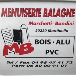 MENUISERIE BALAGNE, Monticello - Horaires d'ouverture