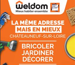 Weldom Châteauneuf sur Loire, Châteauneuf-sur-Loire - Horaires d'ouverture