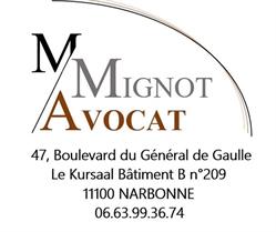 Mignot Muriel Avocat, Narbonne - Horaires d'ouverture