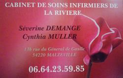 Cabinet de soins infirmiers La rivière, Malzéville - Horaires d'ouverture