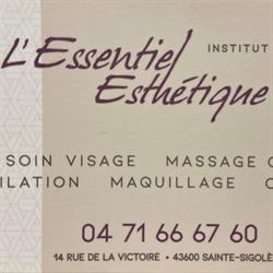 L'Essentiel Esthétique, Sainte-Sigolène - Horaires d'ouverture