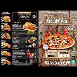 Crousty Pizz - Pizza Mérignac - Horaires d'ouverture