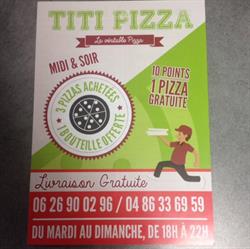 Titi Pizza, Gémenos - Horaires d'ouverture