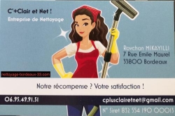 C'+Clair et Net !, Bordeaux - Horaires d'ouverture