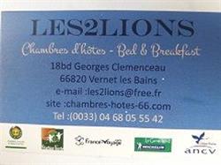 Chambres d'hôtes Les 2 lions, Vernet-les-Bains - Horaires d'ouverture