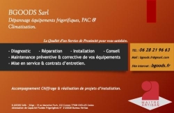 B.GOODS SARL, Chelles - Horaires d'ouverture