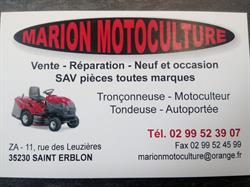 Marion motoculture, Saint-Erblon - Horaires d'ouverture