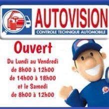 Autovision Contrôle Technique, Bletterans - Horaires d'ouverture