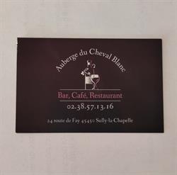 Auberge du Cheval Blanc, Sully-la-Chapelle - Horaires d'ouverture