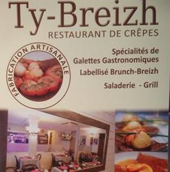 Restaurant Le Ty Breizh Chalonnes L, Chalonnes-sur-Loire - Horaires d'ouverture