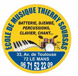 École de Batterie,Djembé,percussions,Piano,Chant Thierry SOURSAS Le Mans, - Horaires d'ouverture