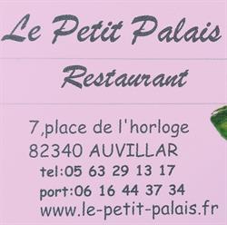 Le Petit Palais, Auvillar - Horaires d'ouverture