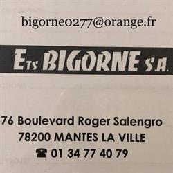 Bigorne SA, Mantes-la-Ville - Horaires d'ouverture