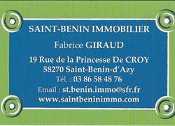 Saint Benin Immobilier, Saint-Benin-d'Azy - Horaires d'ouverture