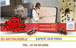 3D antinuisible, Paris - Horaires d'ouverture