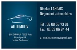 AUTOMOOV, Paris - Horaires d'ouverture