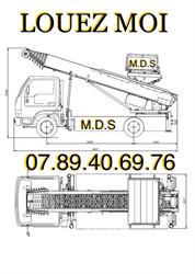 Location monte meuble location Monte Matériaux M.D.S levages, Colombes - Horaires d'ouverture