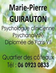 Marie-Pierre GUIRAUTON Psychologue., Argenteuil - Horaires d'ouverture