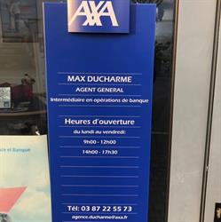 AXA Assurance et Banque Max Ducharme, Metz - Horaires d'ouverture