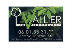 VALLIER ENVIRONNEMENT, Bonneville - Horaires d'ouverture