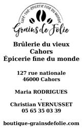 Grains de Folie, Cahors - Horaires d'ouverture
