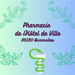 SELAS Pharmacie de l’hôtel de ville, Buxerolles - Horaires d'ouverture