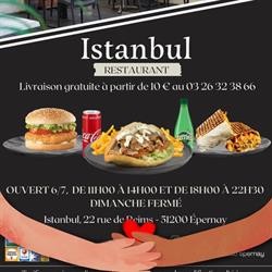 Istanbul Kebab Epernay, Épernay - Horaires d'ouverture