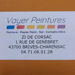 Vayer Peintures - Sikkens Solutions, Brives-Charensac - Horaires d'ouverture