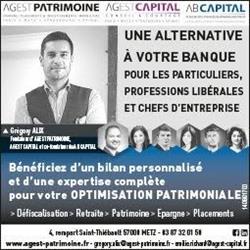 AGEST PATRIMOINE & AGEST CAPITAL - DÉFISCALISATION ET GESTION DE PATRIMOINE, Metz - Horaires d'ouverture