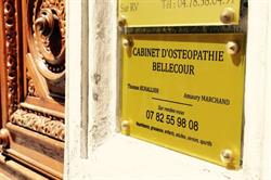 Cabinet d'Ostéopathie Bellecour - Thomas Echallier, Lyon - Horaires d'ouverture