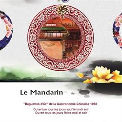 Le Mandarin, Mantes-la-Jolie - Horaires d'ouverture