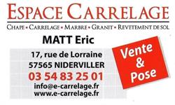 Espace Carrelage, Niderviller - Horaires d'ouverture