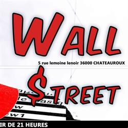 Bar Le Wall Street, Châteauroux - Horaires d'ouverture