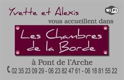 Les chambres de la Borde, Pont-de-l'Arche - Horaires d'ouverture