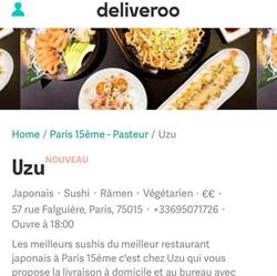 Uzu, Paris - Horaires d'ouverture