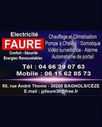 Faure Electricité, Bagnols-sur-Cèze - Horaires d'ouverture
